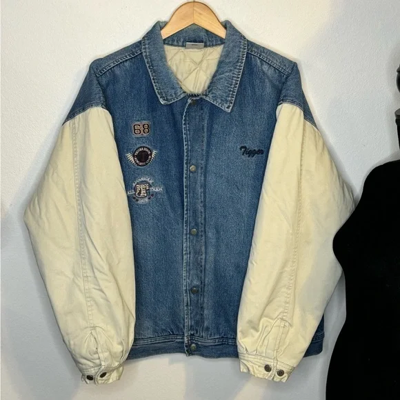 Disney | Jackets & Coats | Vintage 9s Disney Store Denim Tigger